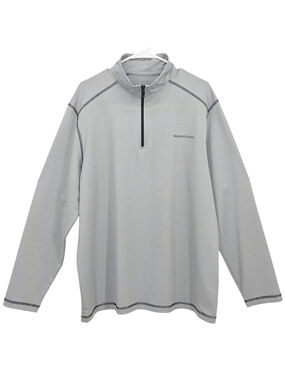 Vineyard Vines Performance Quarter Zip Pullover Mens XL Gray Golf Stretch Layer
